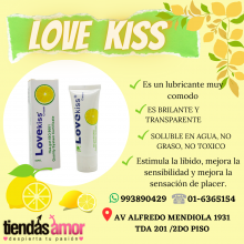  LUBRICANTE LOVE KISS 